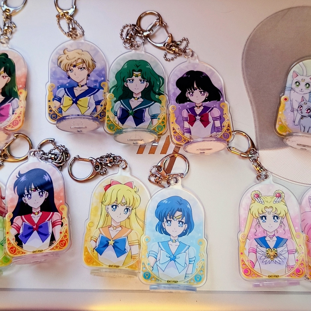 Sailor Moon Character Keychains | Pretty Soldier Eternal Project NT - Picture 3 of 4